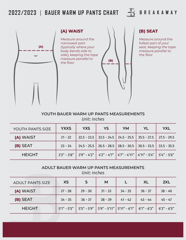 Adult Bauer S24 Lightweight Pants (Jr. Mounties) - Extras