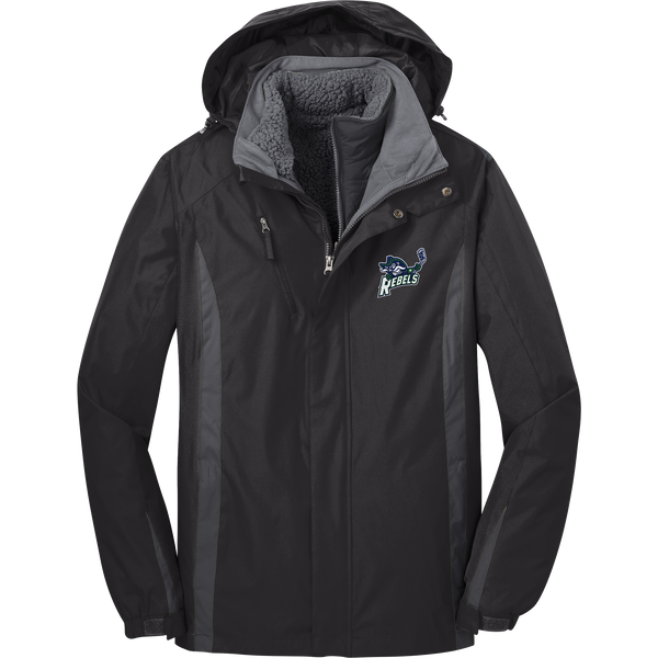 Kensington Valley Rebels Colorblock 3-in-1 Jacket