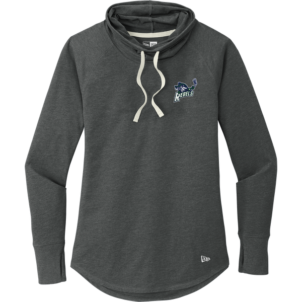 Kensington Valley Rebels New Era Ladies Sueded Cotton Blend Cowl Tee