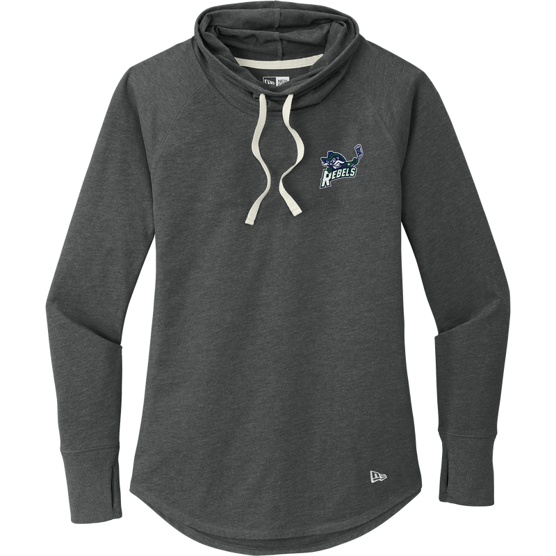 Kensington Valley Rebels New Era Ladies Sueded Cotton Blend Cowl Tee