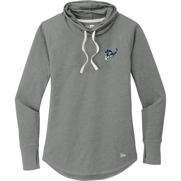 Kensington Valley Rebels New Era Ladies Sueded Cotton Blend Cowl Tee