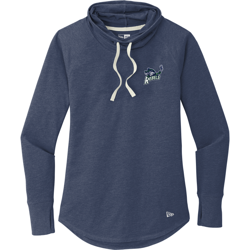 Kensington Valley Rebels New Era Ladies Sueded Cotton Blend Cowl Tee