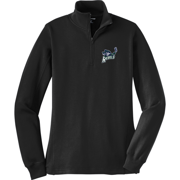 Kensington Valley Rebels Ladies 1/4-Zip Sweatshirt