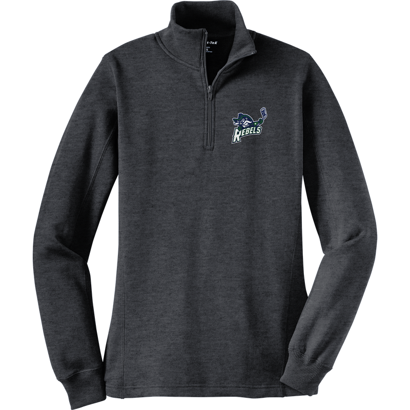 Kensington Valley Rebels Ladies 1/4-Zip Sweatshirt