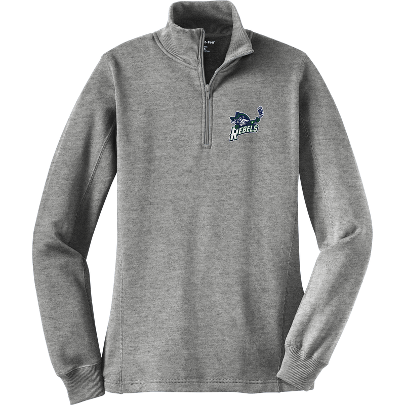 Kensington Valley Rebels Ladies 1/4-Zip Sweatshirt