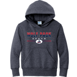 CT Wolfpack South Youth Core Fleece Pullover Hooded Sweatshirt
